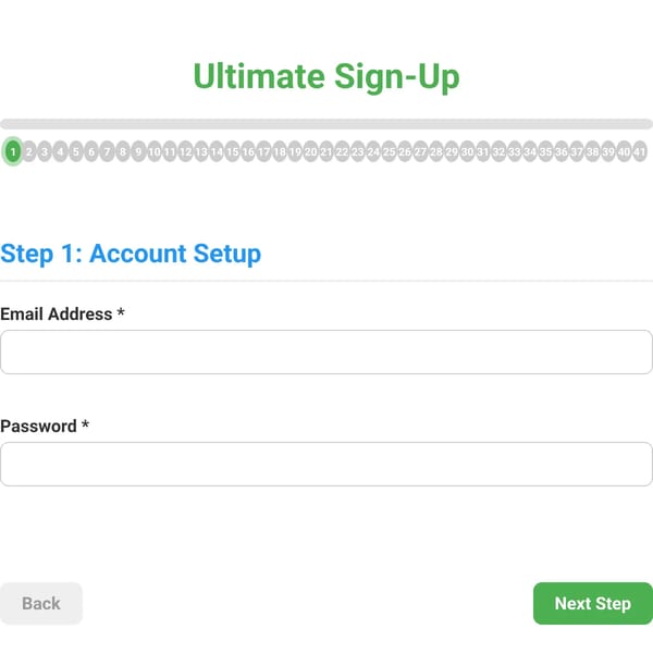 The Ultimate Sign-Up Experience