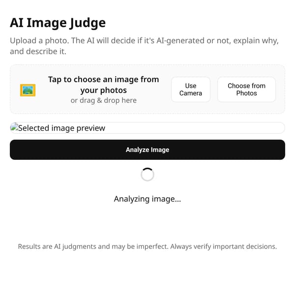 AI Image Judge
