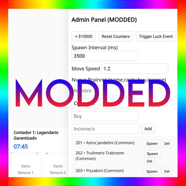 Steal a Brain — Modded