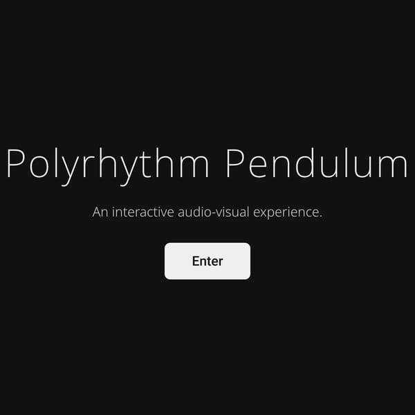 Polyrhythm Pendulum