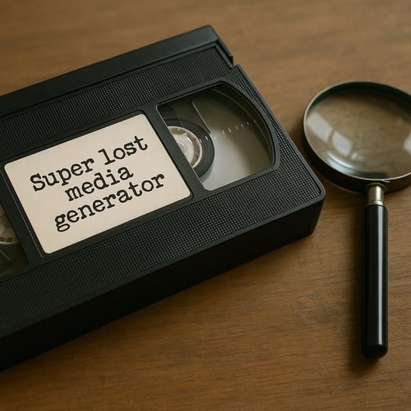 Super Lost Media Generator