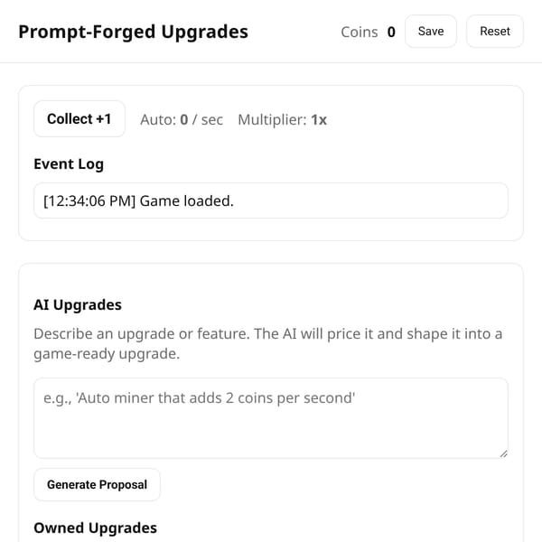 UpgradeBot Simulator