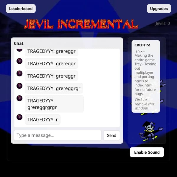 Jevil Incremental