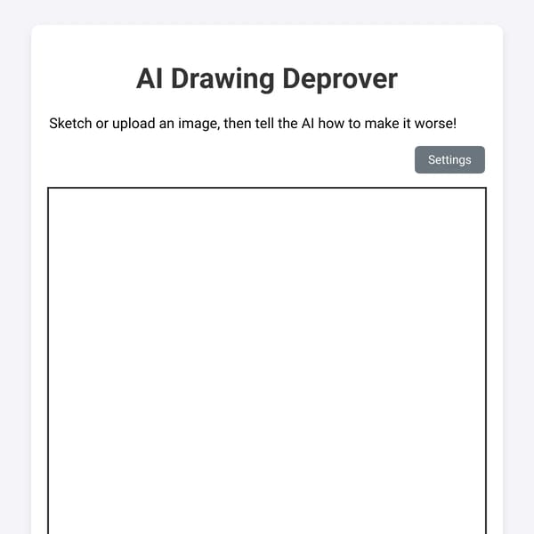 AI Drawing Deprovement (Nano Banana Edition)