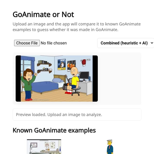 GoAnimate or Not