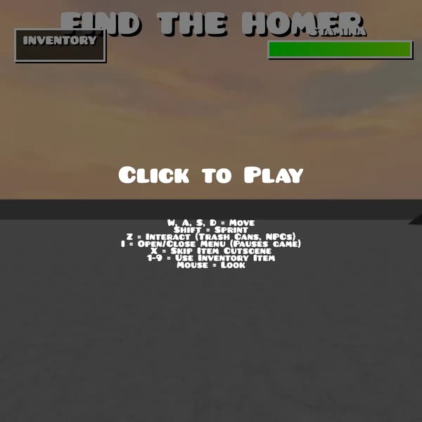 Homer game