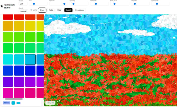 Pointillism Studio