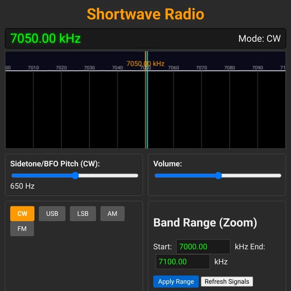 FREE SHORTWAVE RADIO (Multiplayer)
