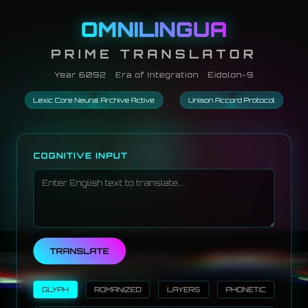 Omnilingua Prime Translator