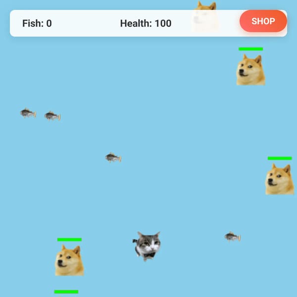 cat survival game thingy