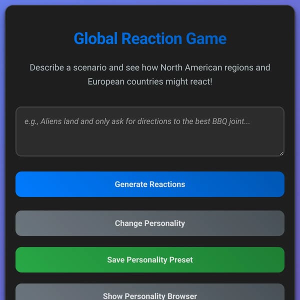 North America Reactions