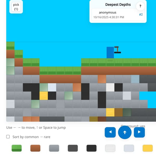 Mining simulator