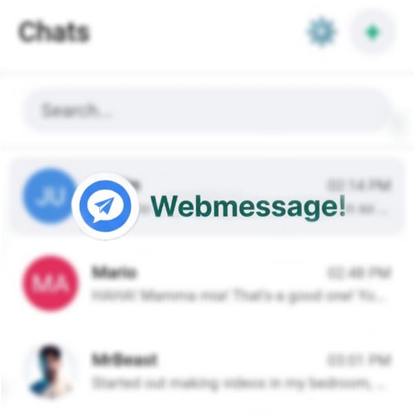 Webmessage!