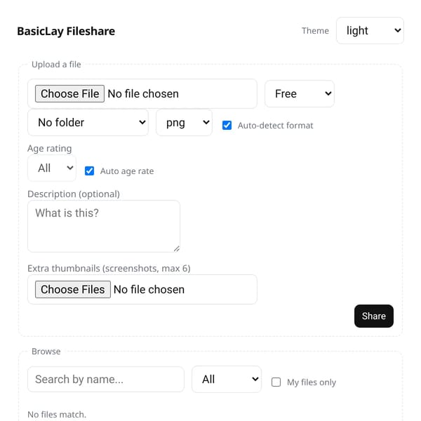 Share Your Files!