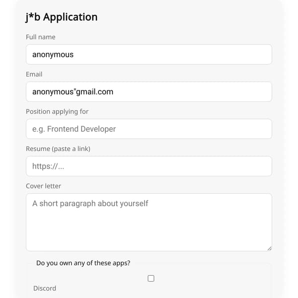 j*b Application