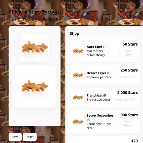 Chicken Stars Tycoon