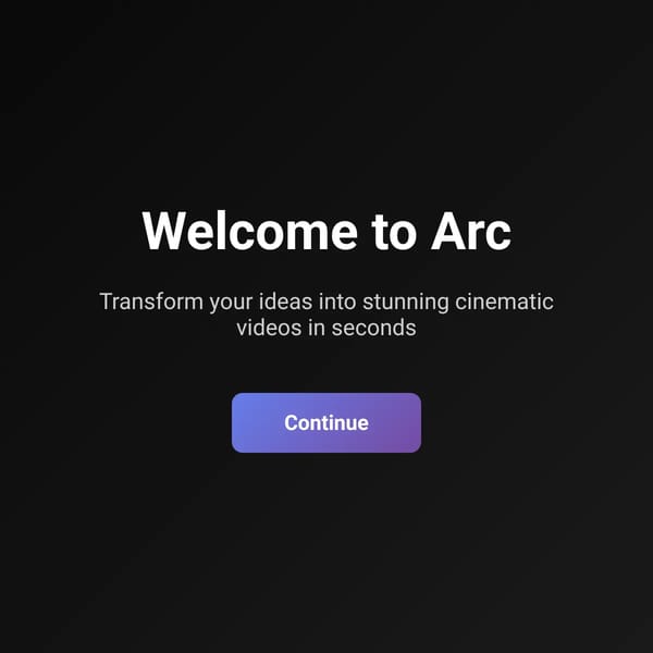Arc - make real video's in seconds