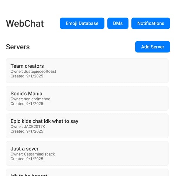 WebChat