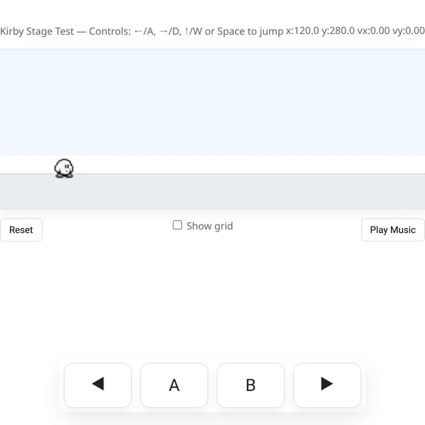Kirby Stage Test