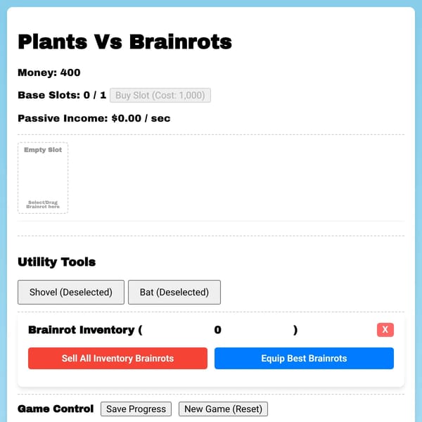 [🌵] Attack The Brainrots