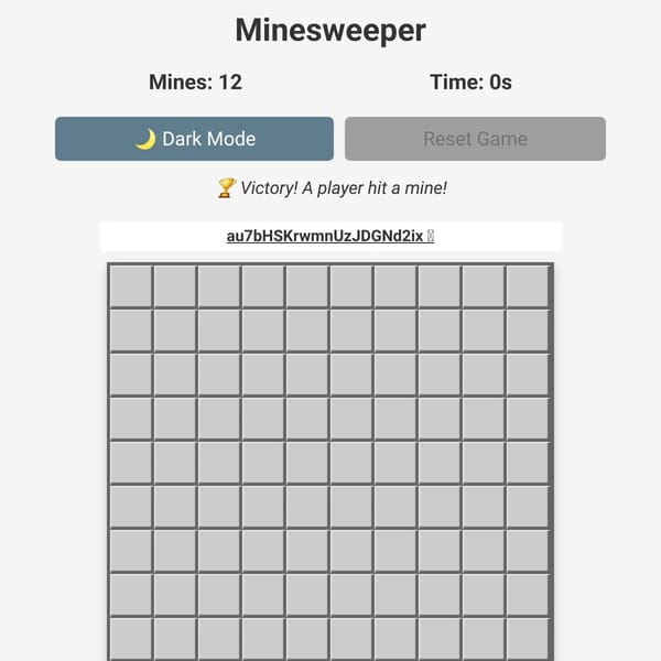 Minesweeper Multiplayer