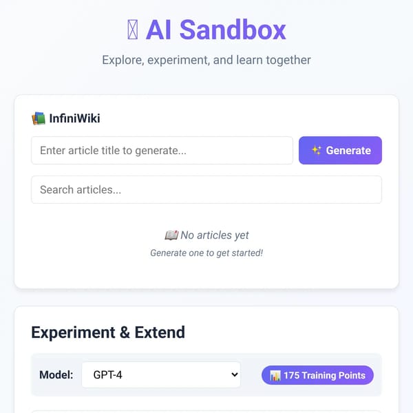 AI Playground - Community Fine-Tuning