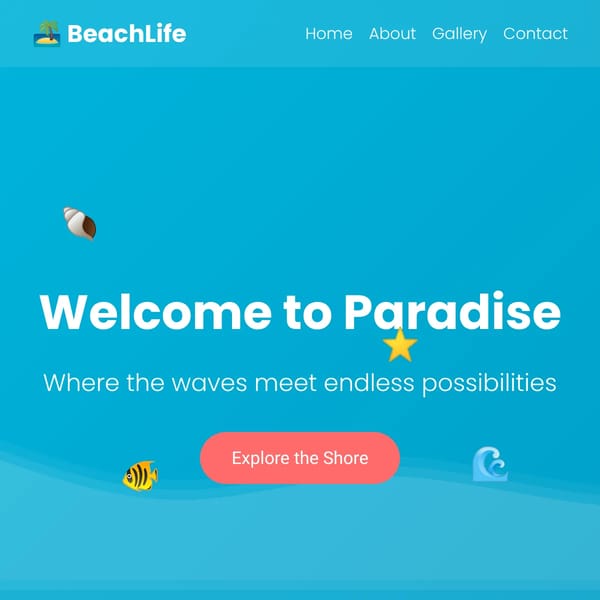Beach Profile | Paradise Awaits