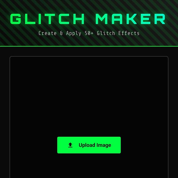 Glitch Effect Maker