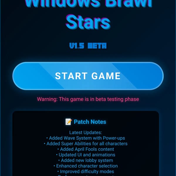 Windows Brawl Stars v1.5 Beta