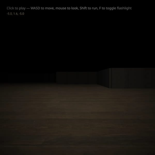 Backrooms — Minimal 3D