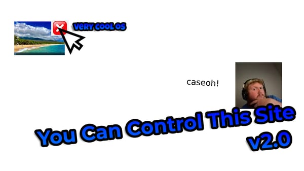 You Can Control This Site v2.0