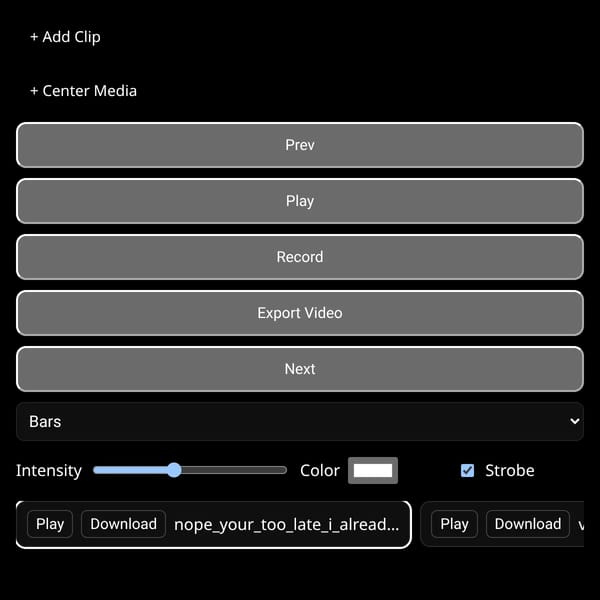 Custom Song Visualizer