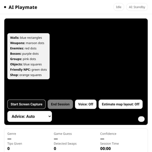 AI Playmate: Interactive Game-Watching AI