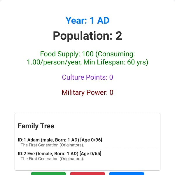 Population Simulator