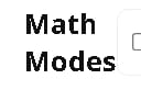 Math Modes — Game (Demo)