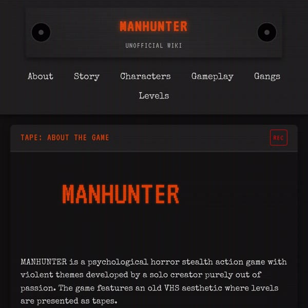 MANHUNTER Wiki - The Unofficial Fan Database