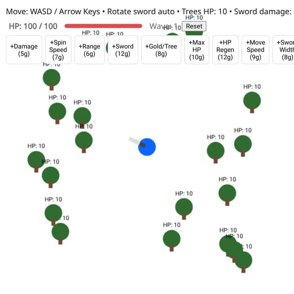 Spinning Sword Game (Demo)