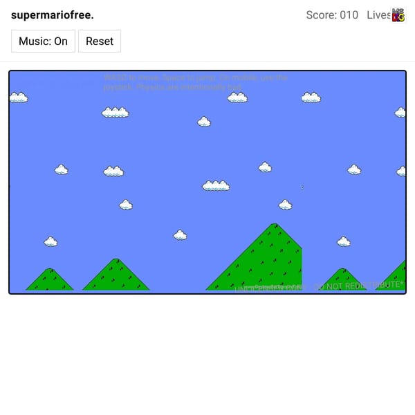 Super Mario Bros FREE (Totally Legit)