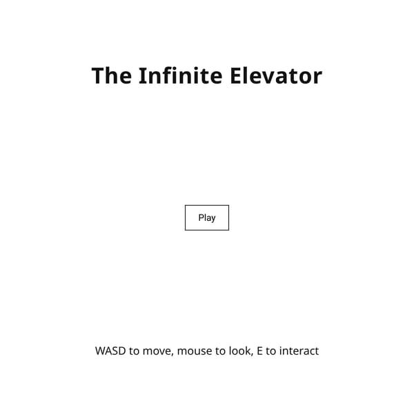 The Infinite Elevator