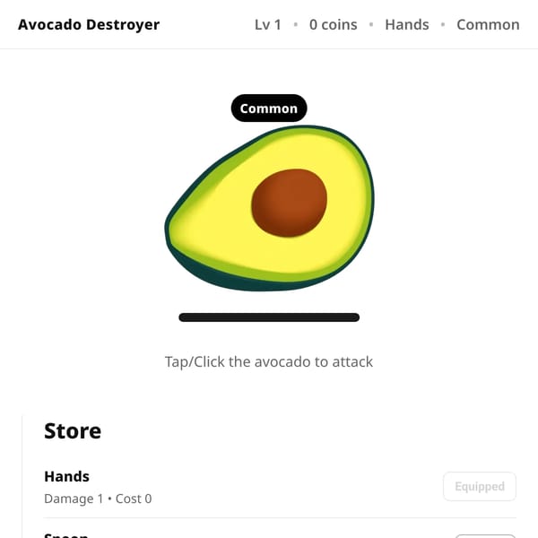 destroy the avocad00000000000s