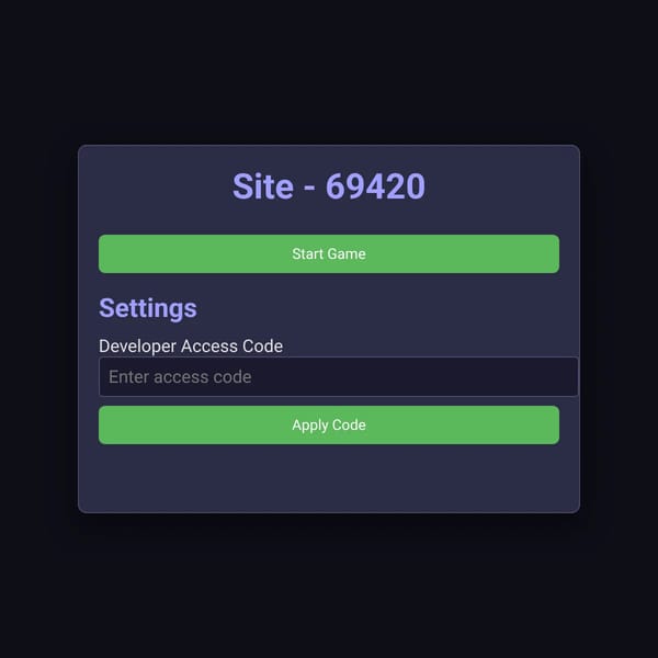 SCP: Site - 69420 (OPEN DEMO)