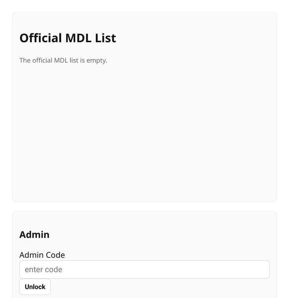 MDL — Modern Demon List (Community Submissions)