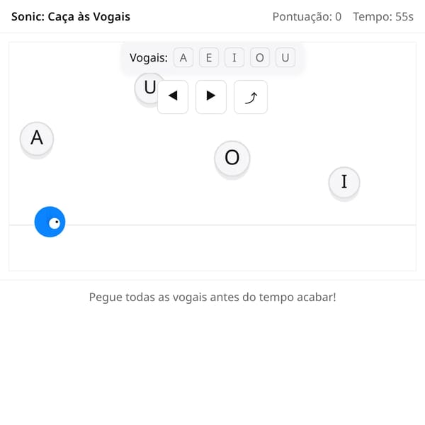 pegue as vogais