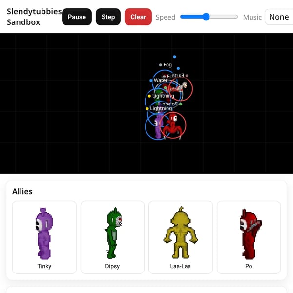 Slendytubbies Sandbox
