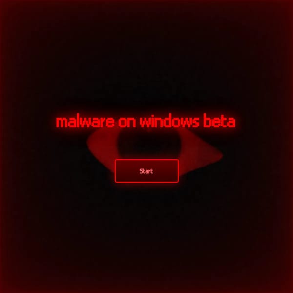 Malware On Windows (Beta)