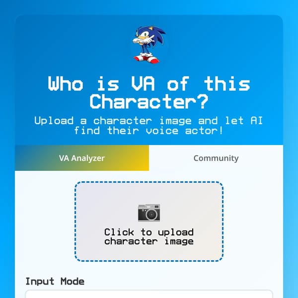 Who is VA of this Character?