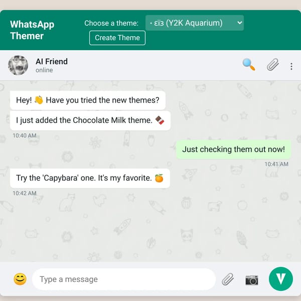 WhatsApp Themer