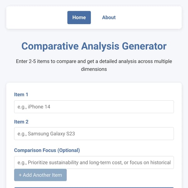 Comparative Analysis Generator (1)
