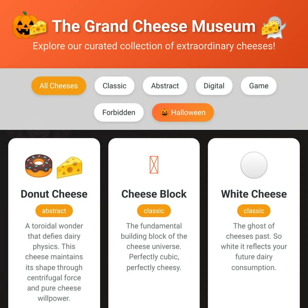 The Grand Cheese Museum