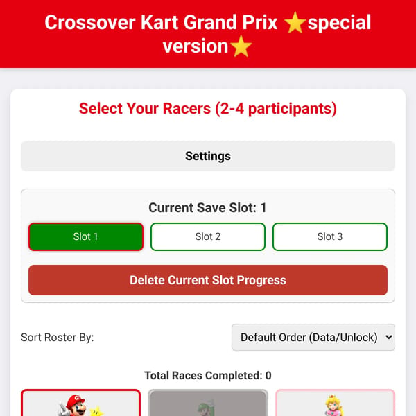 Crossover Kart Simulation